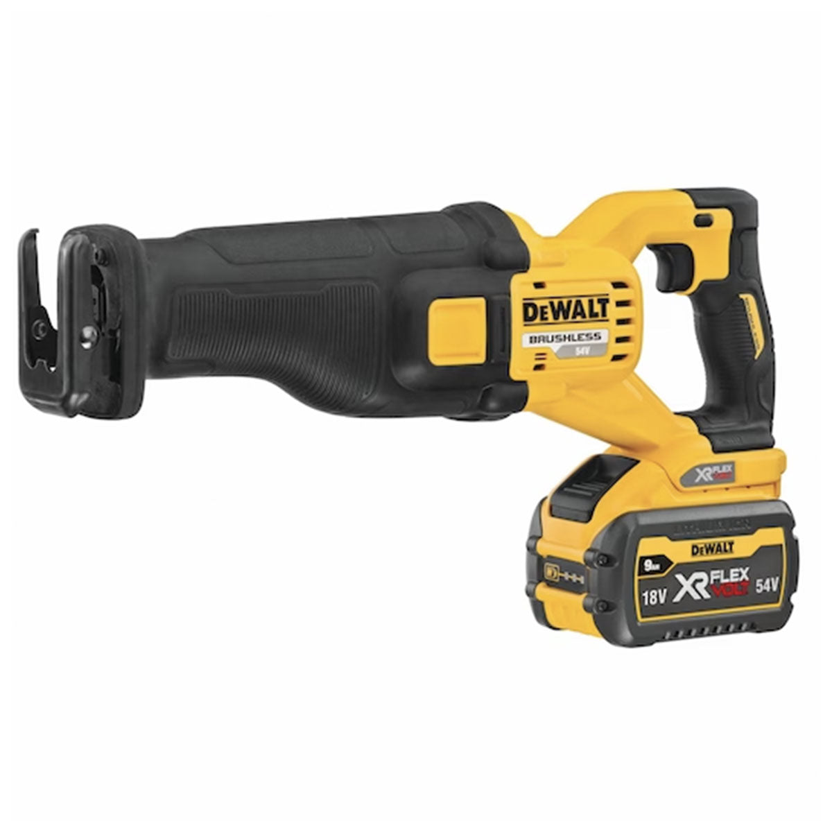 54V XR FLEXVOLT 2x9Ah High Power Reciprocating Saw in CASE and ACCESSORIES - DeWALT - DCS389X2-QW 54V XR FLEXVOLT 2x9Ah High Power Reciprocating Saw in CASE and ACCESSORIES - DeWALT - DCS389X2-QW